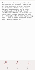 AIBU to leave a stinking review