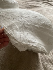 How can I restore my pregnant belly cast?