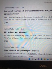 Why are some of MN pages looking odd and others not? Pics included. Hopefully.