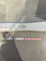 Negative FRER but faint line on cheapies?