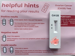 Is this a positive ca125 test?
