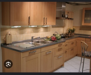 What to paint the kitchen with these worktops