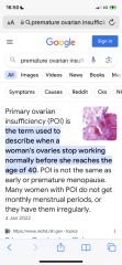 Is this peri-menopause? Too early?