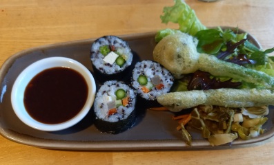 Meal for 6 vegan restaurant