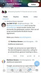 The Scottish Greens are revolting