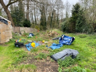 Suggestions for 5ft high by 13ft rubble pile!
