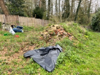 Suggestions for 5ft high by 13ft rubble pile!