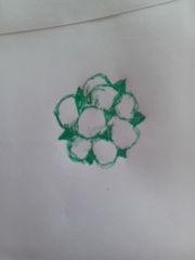 I saw a Stick Man in my room