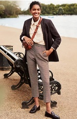 Are black loafers frumpy or cool?