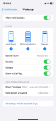 No sound with WhatsApp notifications
