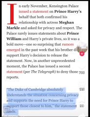 William Threatened Tatler and Camilla's niece help plant story
