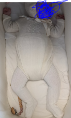 Dressing baby girl