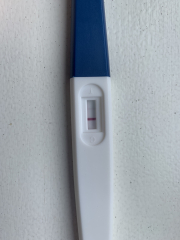 Sainsburys pregnancy test positive?
