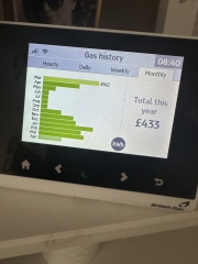 Smart meter showing nearly 3 times less price?