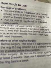 Can’t get Ovestin or 0.10% Estriol