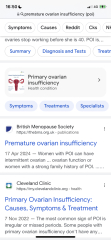 Is this peri-menopause? Too early?