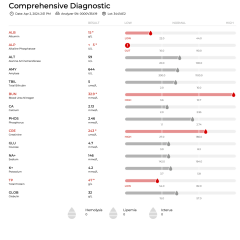 Can someone translate these cat blood results for me please?