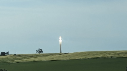 What's this structure in Andalusia in the middle of a vast agricultural land?
