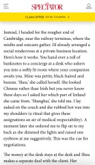 What have I just read?!?! Spectator writer fantasises over Cambridge lecturer