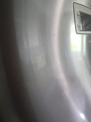 Help - I left spray marks on metal (steel?) kitchen hood