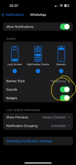 No sound with WhatsApp notifications