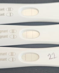 Weak positive at 17dpo - worried after miscarriages