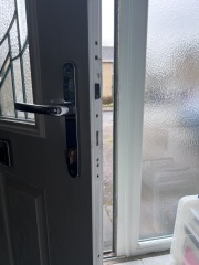 Door won't lock from inside!