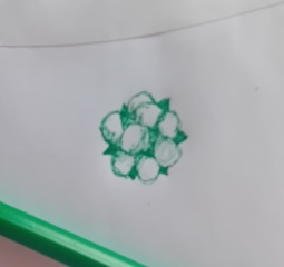 I saw a Stick Man in my room