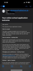 Primary School Offers - When did you get email?