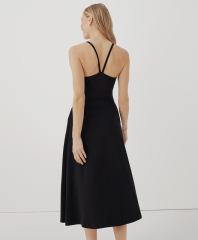 Dress with bra shelf