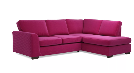 Should I buy a bright pink velvet sofa