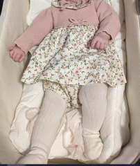 Dressing baby girl