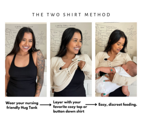 Breast feeding tops and bras advice