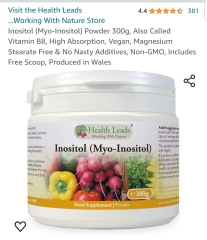 Myo inositol - instructions