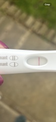 Faint early positive?