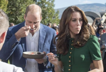 William Threatened Tatler and Camilla's niece help plant story