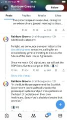 The Scottish Greens are revolting