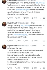 JK Rowling laying it out clearly