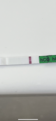 Period due tomorrow, very very faint line?