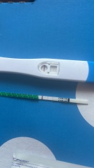 Positive pregnancy test or evaporation line?