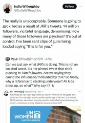 JKR exposing Scottish hate crime laws for what they are