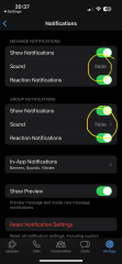 No sound with WhatsApp notifications
