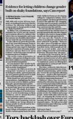 Refusal of adult gender clinics to take part in study ‘shocking’ - David Bell