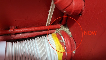 Please help identify a weird material coming from my wall