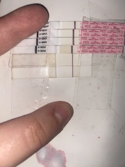 Faint positive?
