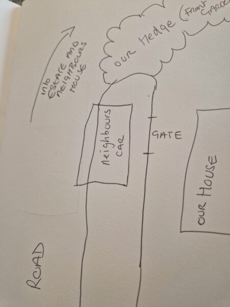 Dealing with neighbours inconsiderate parking