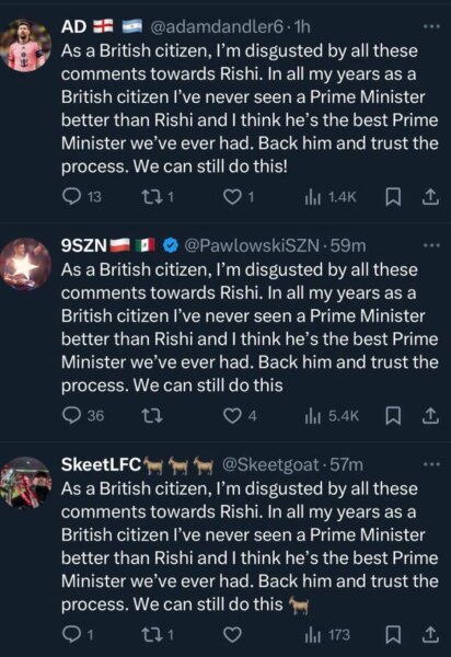 To think we are being lined up for something?