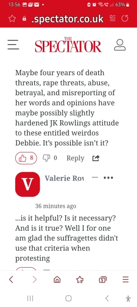 JKR reprimanded by "feminist" "ally" for being unhelpful (to him).