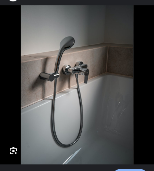 GUEST WANTS SHOWER CURTAIN INSTALLED.
