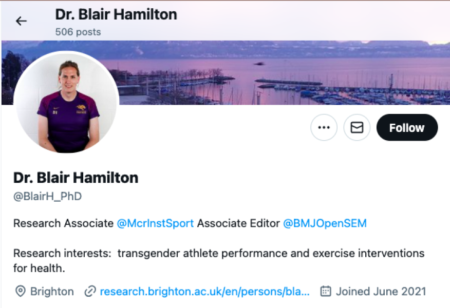 New research regarding transgender athletes